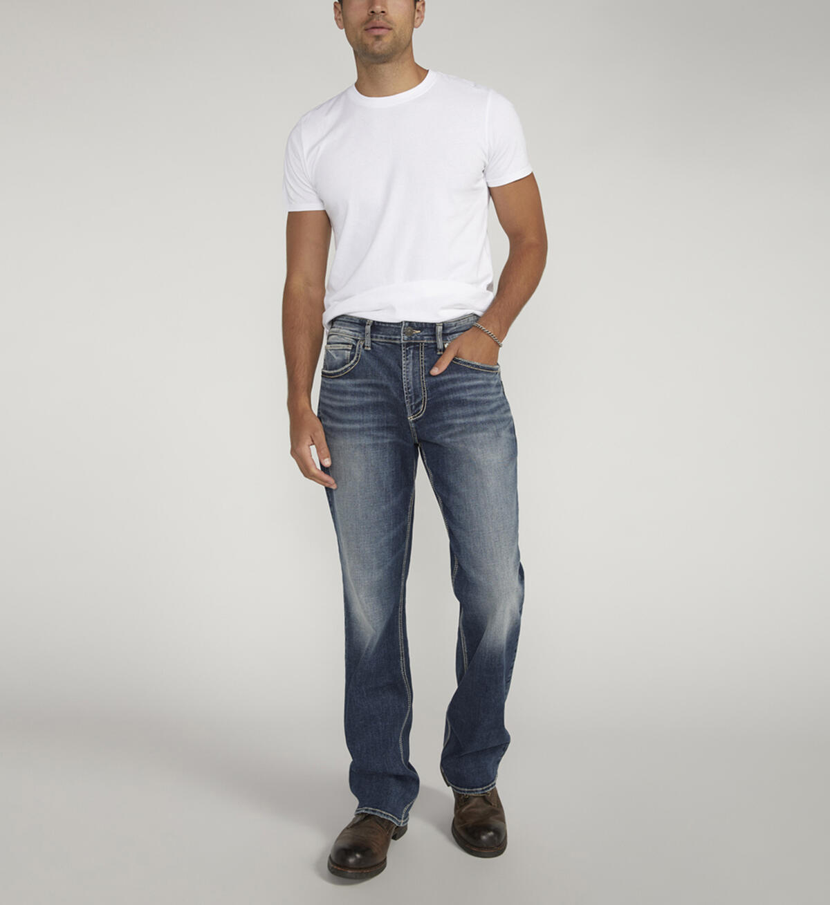Craig Classic Fit Bootcut Jeans, , hi-res image number 0