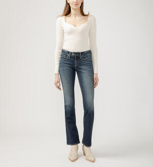 Britt Low Rise Slim Bootcut Luxe Stretch Jeans