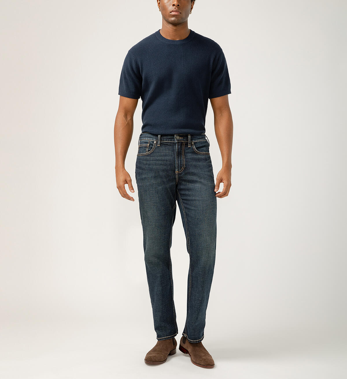 Grayson Classic Fit Straight Leg Luxe Heritage Jeans, , hi-res image number 0