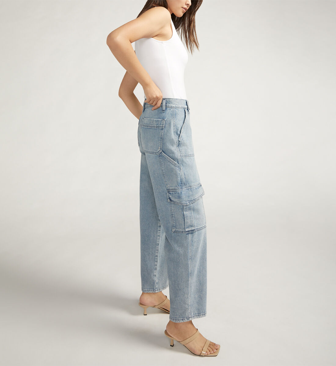 Buy Utility Cargo Jeans for CAD 114.00 | Silver Jeans CA New