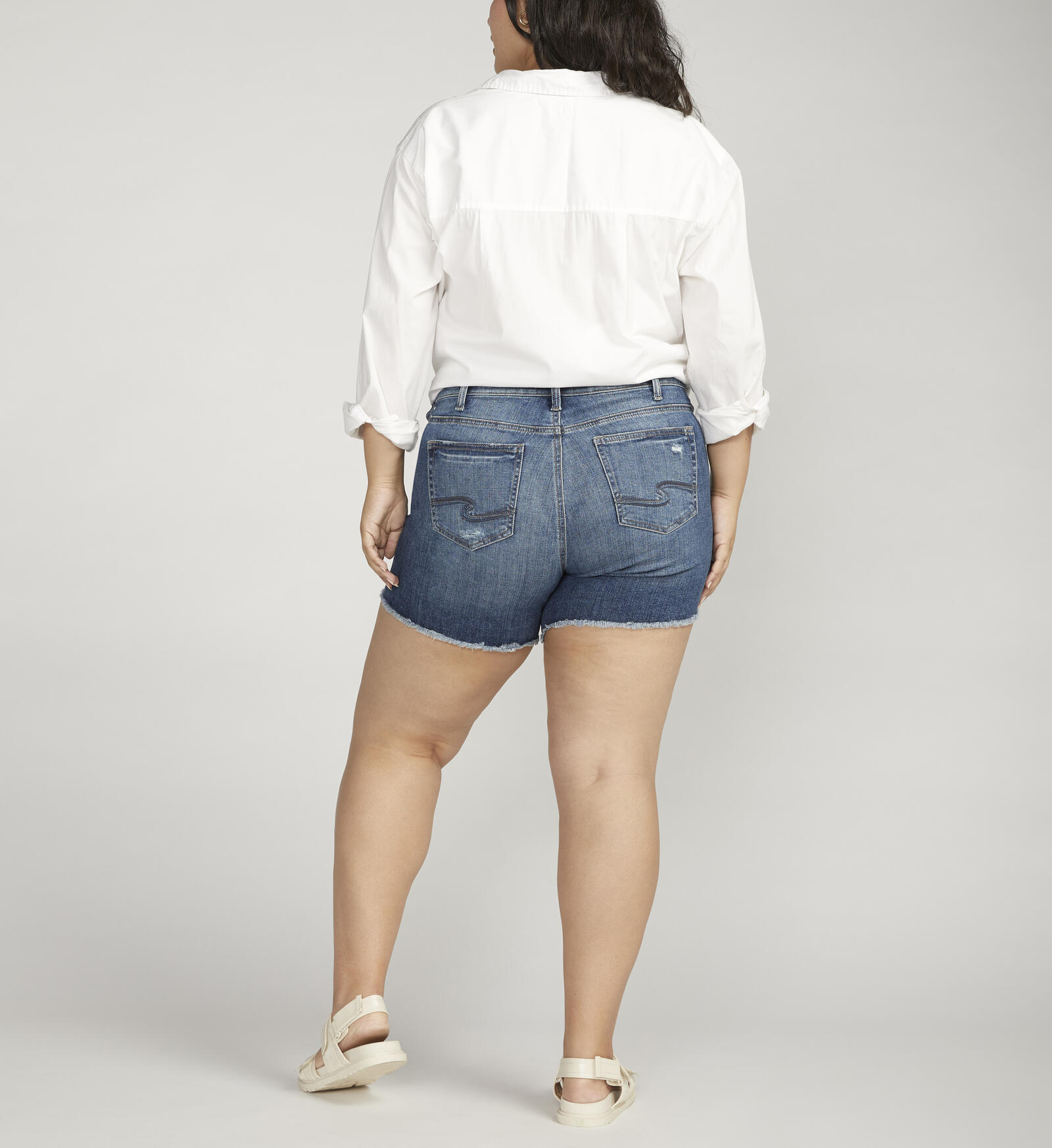 Buy Suki Mid Rise Short Plus Size for CAD 48.00