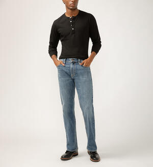 Zac Relaxed Fit Straight Leg Jeans