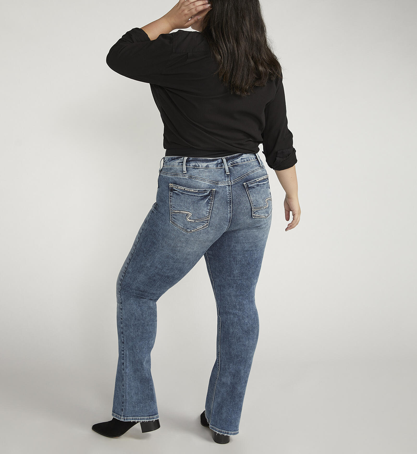 Buy Suki Mid Rise Bootcut Jeans Plus Size for CAD 112.00