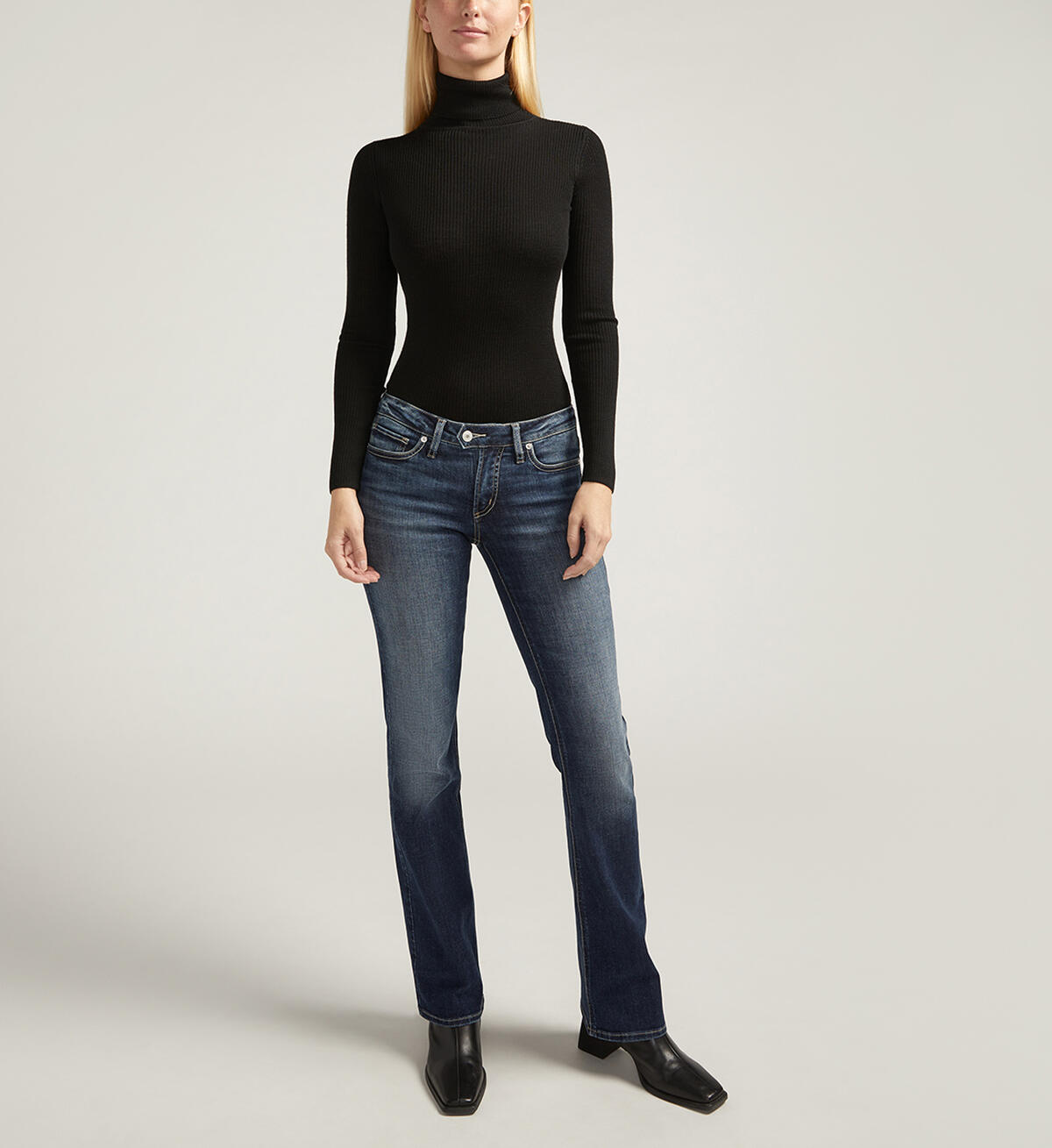 Tuesday Low Rise Slim Bootcut Luxe Stretch Jeans, , hi-res image number 0