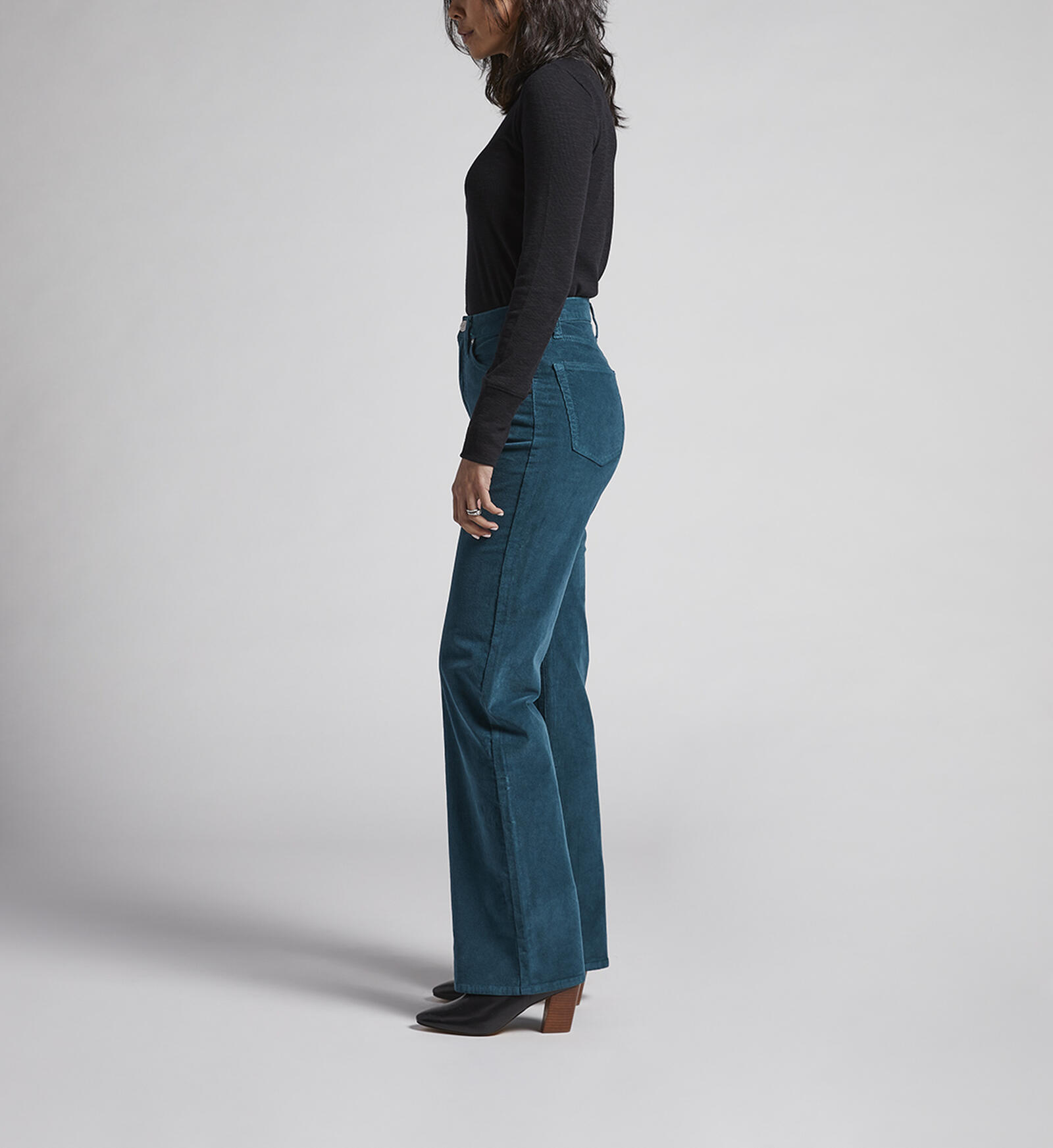 Women Jeans Pants Vintage Denim High Waist Stretch Pocket Pants Plus Size  Wide Leg Jeans (Color : A23, Size : Large) : : Fashion