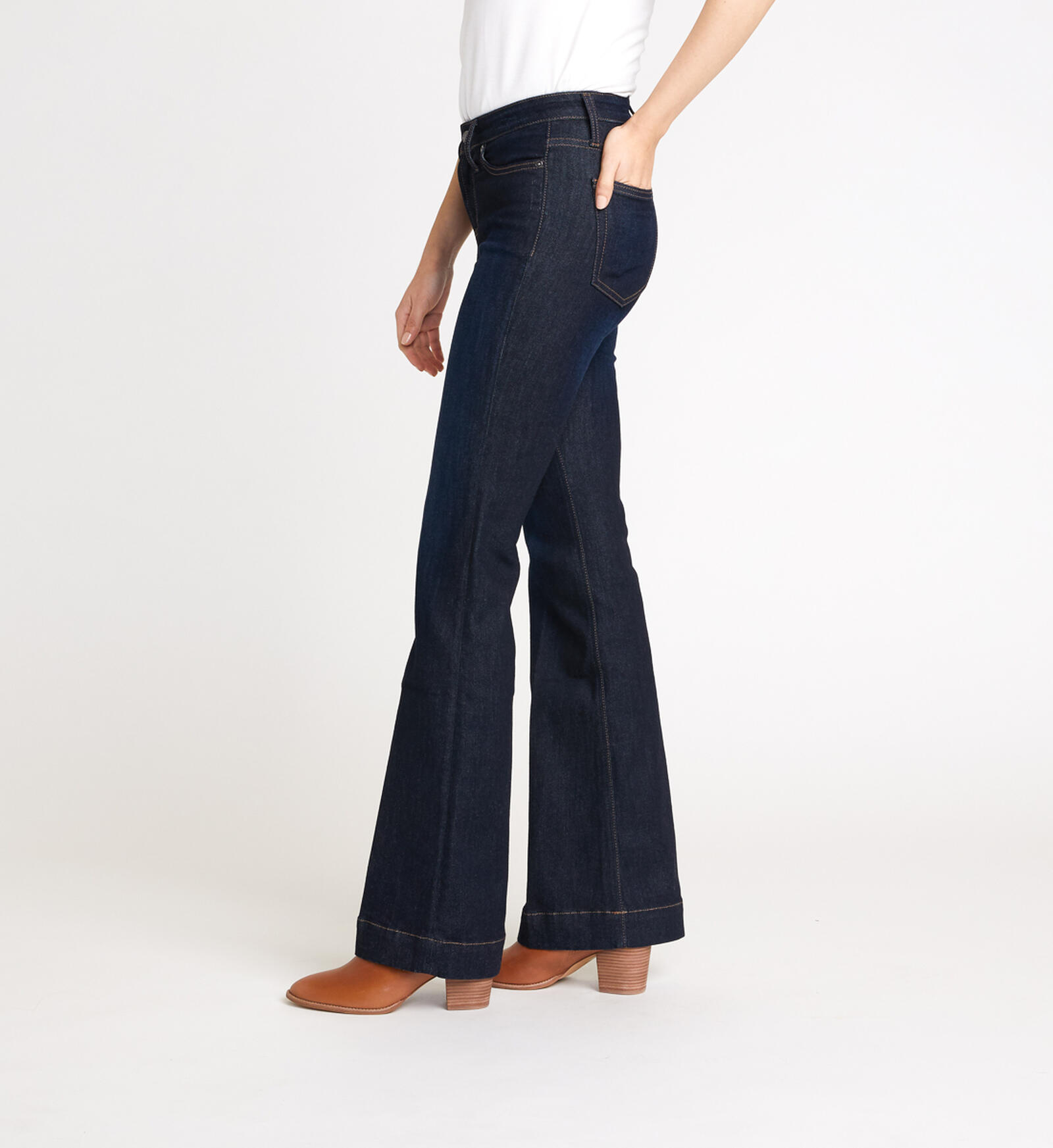 Buy High Note High Rise Flare Jeans for USD 89.00