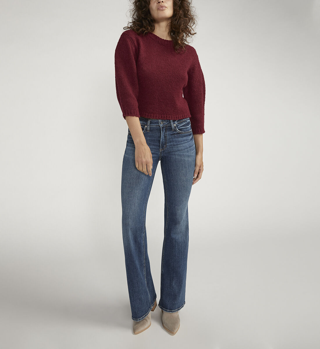 Buy Most Wanted Mid Rise Flare Jeans for CAD 102.00 | Silver Jeans