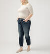 Boyfriend Mid Rise Slim Leg Luxe Stretch Jeans Plus Size, , hi-res image number 2