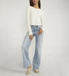 Highly Desirable High Rise Trouser Leg Jeans, Indigo, hi-res image number 1