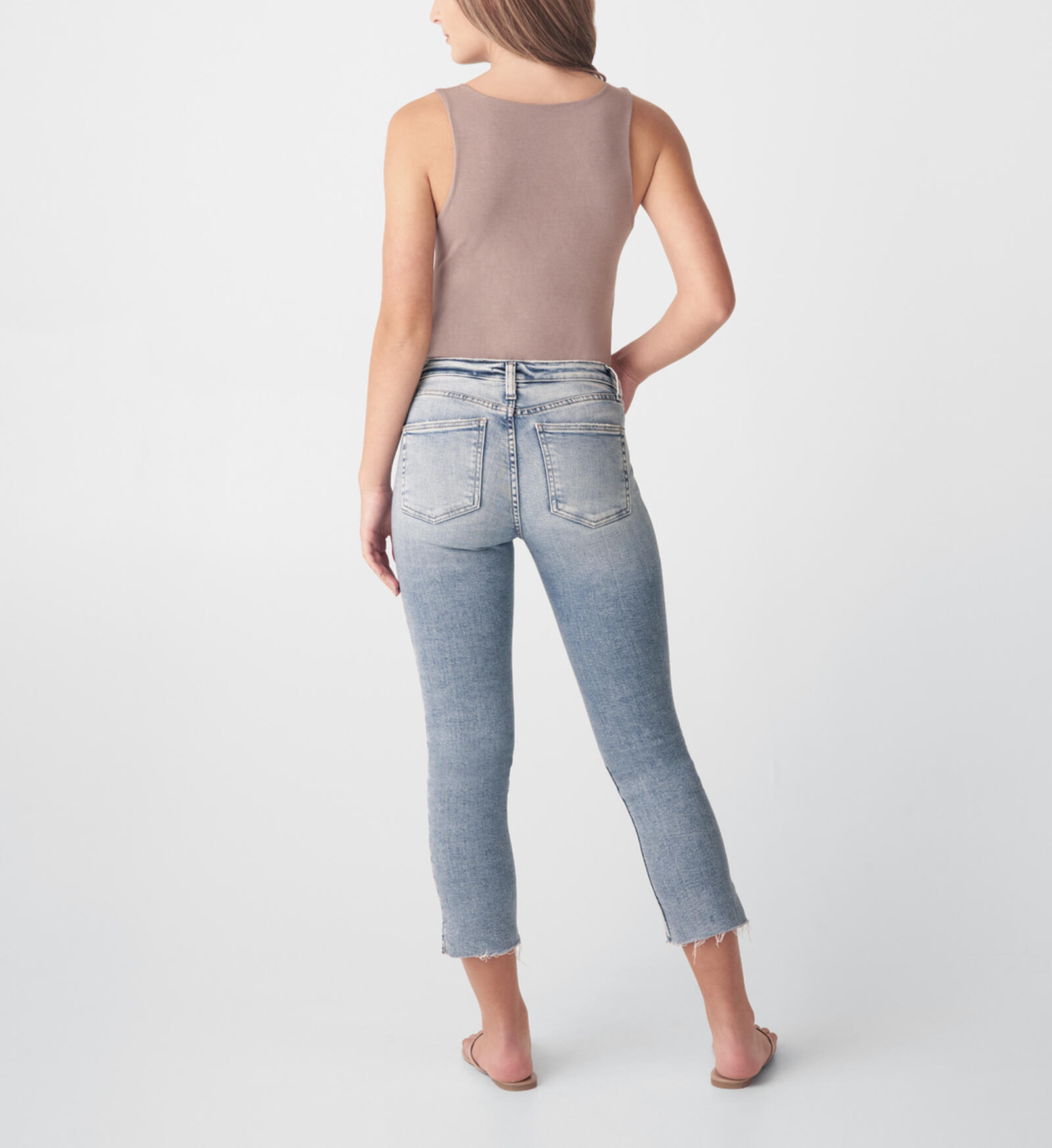 Silver Jeans Co. Most Wanted Mid Rise Straight Leg Jeans - 20873216