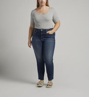 Buy Infinite Fit High Rise Straight Leg Jeans Plus Size for CAD 44.00
