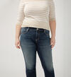 Boyfriend Mid Rise Slim Leg Luxe Stretch Jeans Plus Size, , hi-res image number 3