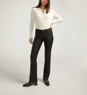 Suki Mid Rise Slim Bootcut Pants